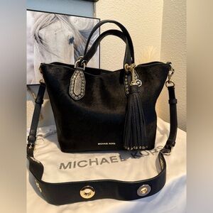 Michael Kors Brooklyn calf hair Tote Bag